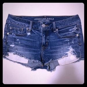 American Eagle Outfitters Shortie Denim Shorts